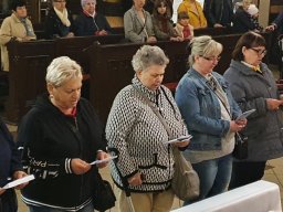 Błogosławieństwo nowej Margaretki modlącej się w intencji ks. Krystiana, 07.10.2022